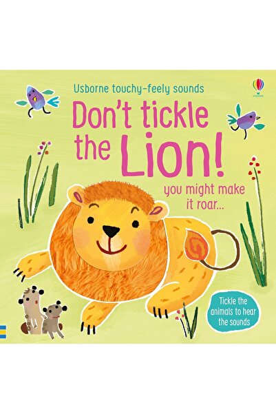 Usborne Книга със сензорни звуци „Не гъделичкай лъва“