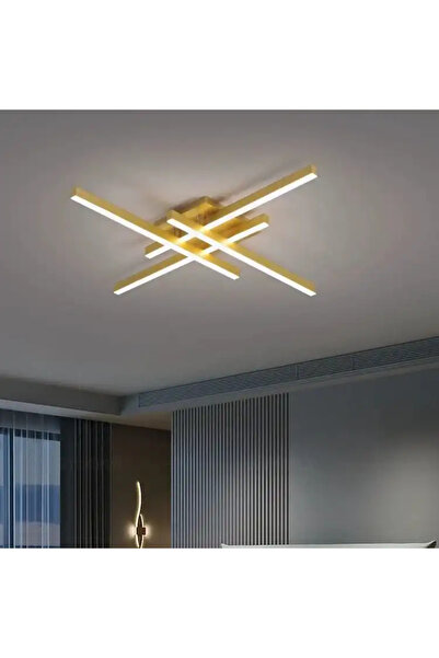LED CONCEPT LED chandelier with three types of light, remote control, adjustable intensity, 66W, 86x86x11