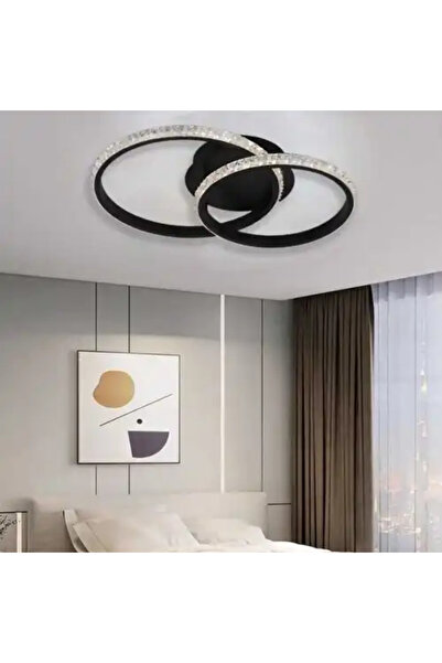 LED CONCEPT Lustra LED smart cu telecomanda si trei tipuri de lumina, rotunda...