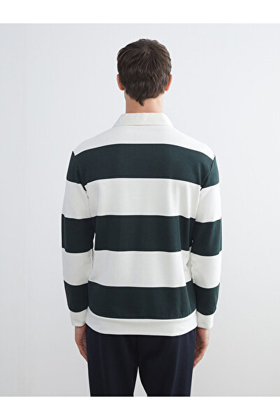 LC Waikiki Özmarka Yeni Sezon Polo Yaka Erkek Sweatshirt