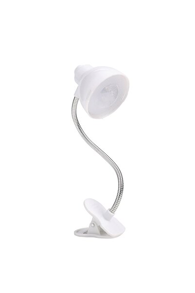 Lawazim Clip LED Light - 3 Piece Flexible Neck Reading Study Desk Lamp with Strong Clamp