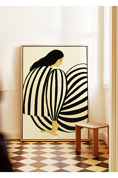 ARTHOUSECOLLECTIVE Visul în dungi – Colecția de artă abstractă – Poster fără ...