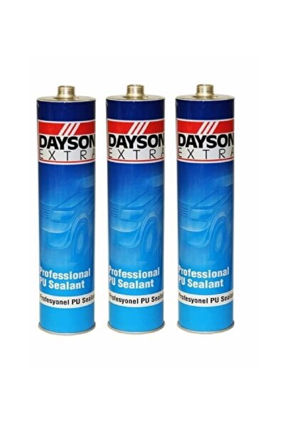 DAYSON EXTRA SİLİKON MASTİK BEYAZ ÜÇLÜ 280 ML