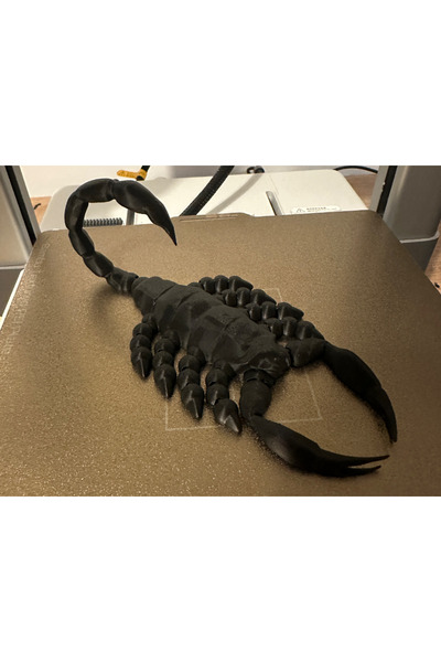TSC Akrep Figur oyuncak Siyah Renk 14CM