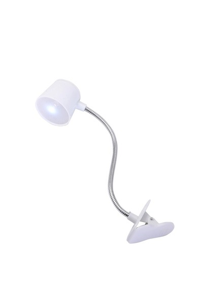 Lawazim Clip LED Light - 3 Piece Flexible Neck Reading Study Desk Lamp with Strong Clamp