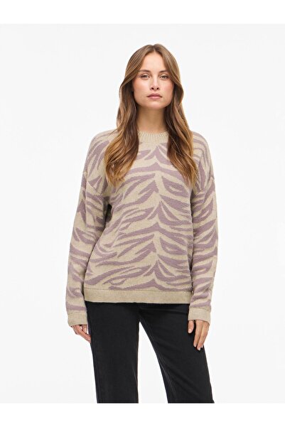 VILA Strickpullover VIFEAMA Jacquard