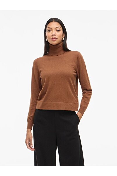 VILA Strickpullover VIKERRY Rollkragen