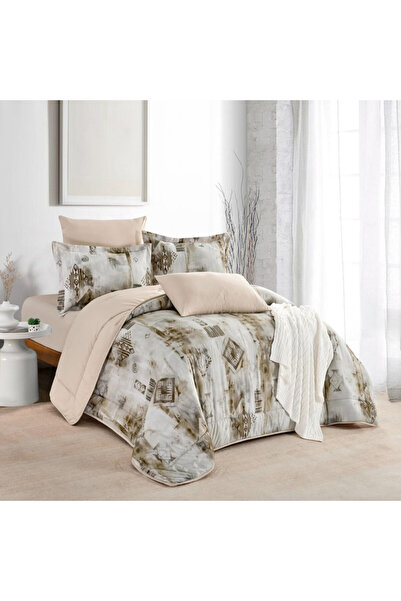 Un Luxury, double-sided, 4-piece summer comforter - luxurious microfiber material