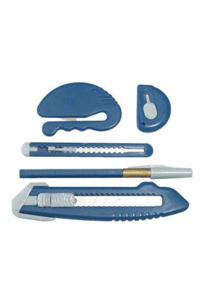 OEM Set cuțite multifuncționale, plastic, lame de oțel, 5 bucăți