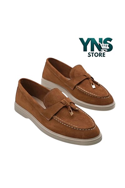 YNS STORE Дамски обувки Loro Suede Casual Loafer