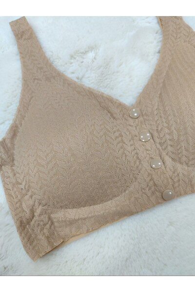 Love Angels Front-Opening Removable Padded Laser Non-Marking Ghost Bra Extra Comfortable Bra-Enhancer