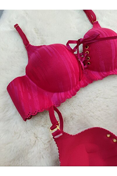 Love Angels Laser Cut Seamless Bra, Padded Non-Marking Wire-Free Front Tie-Up Detailed Bra