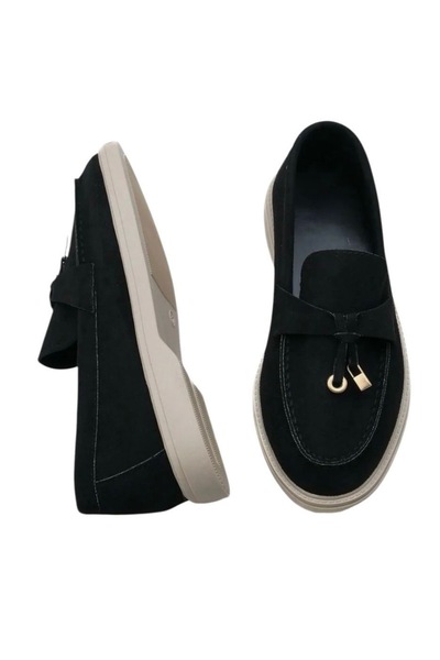 YNS STORE Дамски обувки Loro Suede Casual Loafer