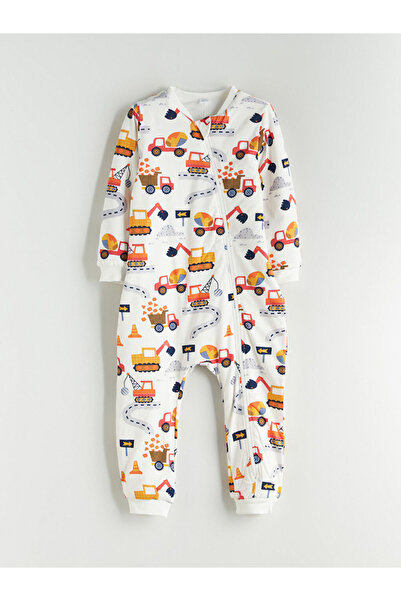 LC Waikiki Ecru 1.6 Tog Printed Baby Boy Sleeping Bag