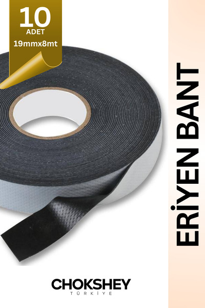Onba Eriyen Bant Su Altı ve Nemli Ortamlar İçin Yalıtım ve Sızdırmazlık Bandı 19mmx8mt - 10 Adet