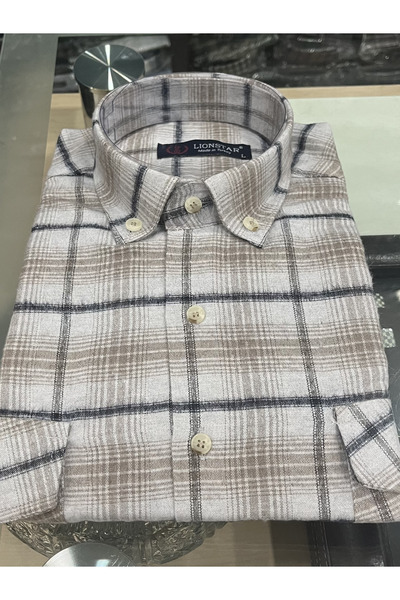 MASSARO KIŞLIK ODUNCU CİFT CEPLİ YÜN GÖMLEK