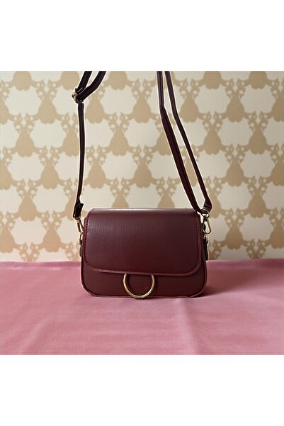 Gözde Mağazacılık Women's Bag with Gold Metal Buckle
