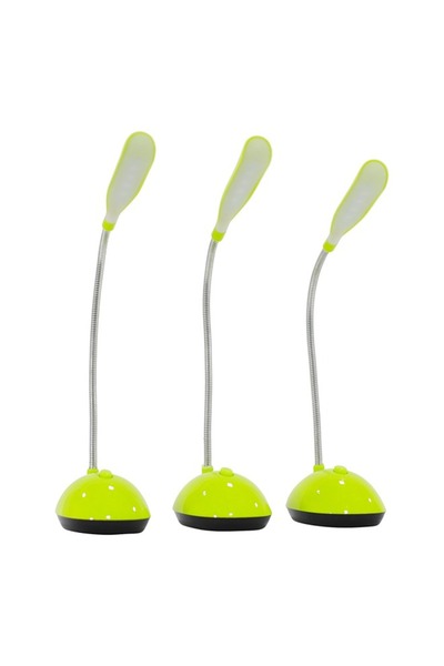 Lawazim Extendable Mini Desk Lamp - 3 Piece Portable Flexible Battery Powered LED Reading Light