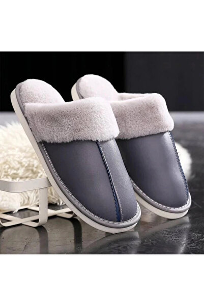 1way حذاء منزلي مبطن بالفرو