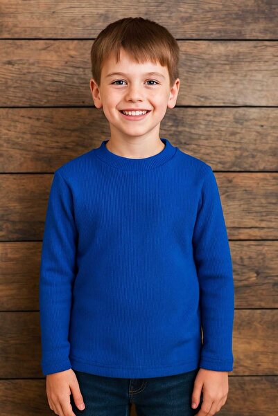 MEYİCA قميص كاشكور للأطفال باللون الأزرق