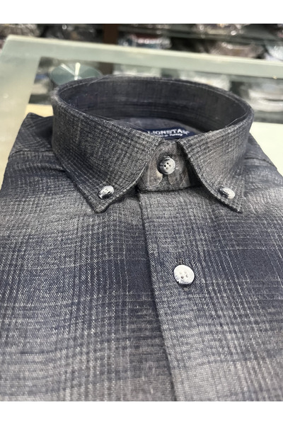 MASSARO KIŞLIK ODUNCU CİFT CEPLİ YÜN GÖMLEK