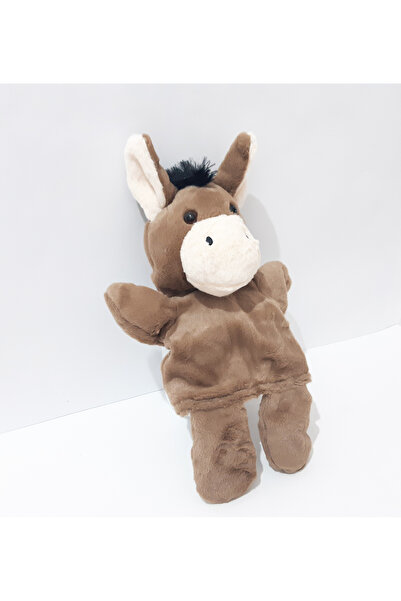 renkli çiçekler 30cm Plush Toy Donkey Cute Rag Puppet Gift for Kids
