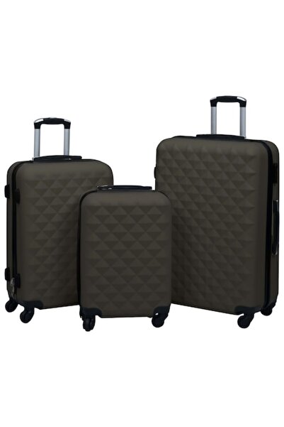 OEM Set de 3 valize rigide, antracit, ABS