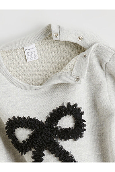 LC Waikiki Timeless Store: Timeless Recommendations |   Bow Printed Girls' Sweatshirt and Leggings 2-Pack