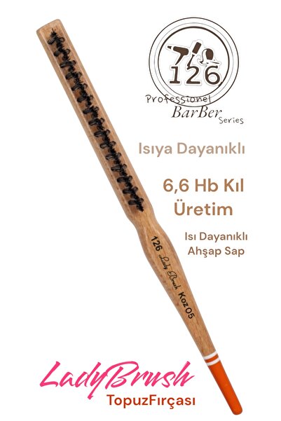 RODEO 126 koz05 ΒΟΥΡΤΣΑ ΜΕ ΜΠΟΥΜΙΑ LADYBRUSH
