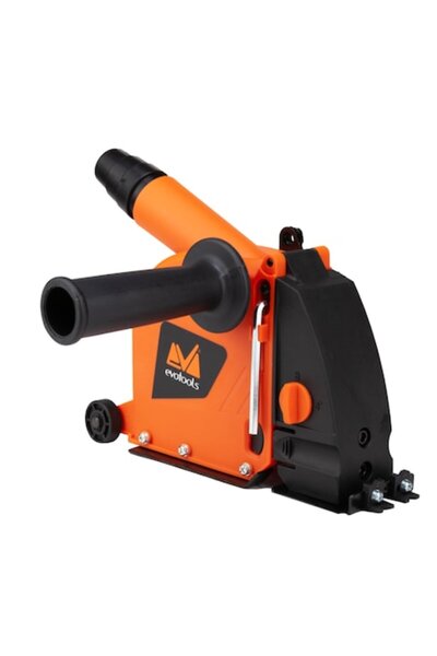 Evotools Adapter Aparatoare Polizor Unghiular pentru Debitare cu Sistem de Aspirare, 115/125 mm