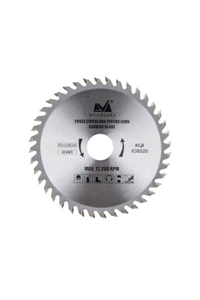 Evotools Lamă circulară Vidia pentru lemn, diametru 350 mm