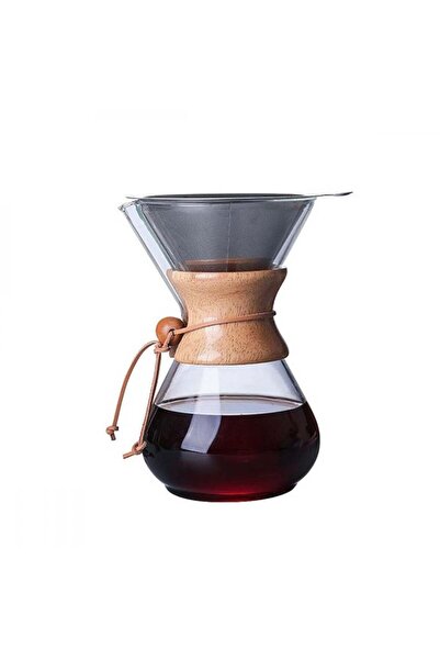 GENERAL 400ml drip coffee maker funnel with stainless steel filter