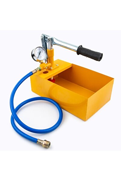 OEM Pompă de testare hidrostatică, set cu manometru, furtun de 1,5 m, rezervor de 6 l, multicoloră