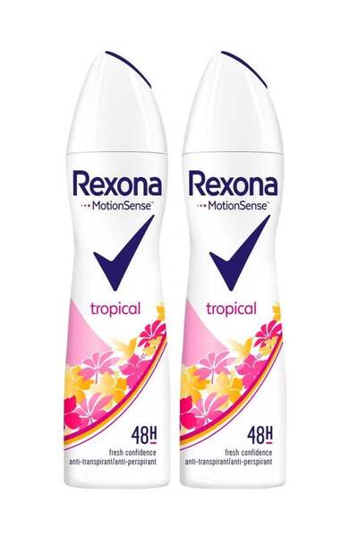 Rexona Pack Of 2 Tropical Deodorant 200 ml