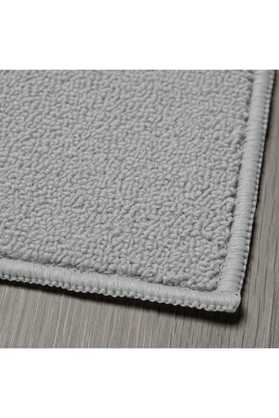 IKEA KÖRFÄLT Kitchen mat, light grey, 45 x 120 cm