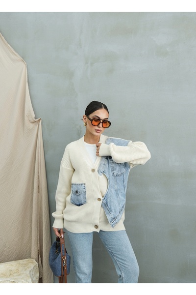 SOLİS MODA Дамско плетено яке