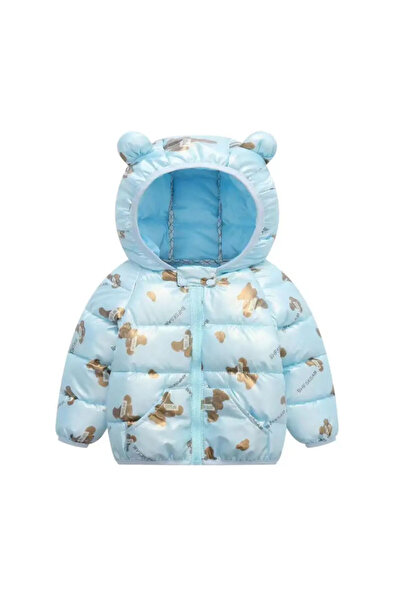 Superbaby Blue fleece jacket for children - Teddy