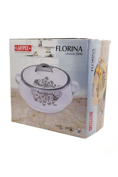 Jaypee Florina Casserole White - 2000ml