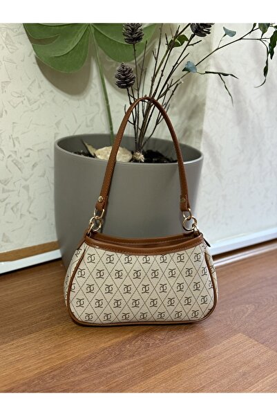 Bagnest Patterned Double Strap Women's Shoulder Bag