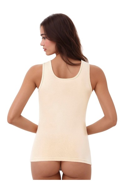 Alissa Γυναικείο Βαμβακερό Μονόχρωμο Σετ ελαστικό ύφασμα Χοντρά Στράπες W6K6K0T1KA