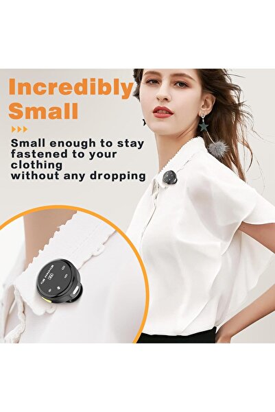 Generic Lavalier Wireless Microphone for iPhone/Camera/PC/Laptop