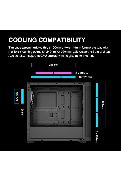 Generic NOVA Gaming PC Desktop – Core i5-12400F, RTX 3050 6GB, 16GB DDR4 RAM, 1TB NVMe SSD, WiFi & Bluetoo