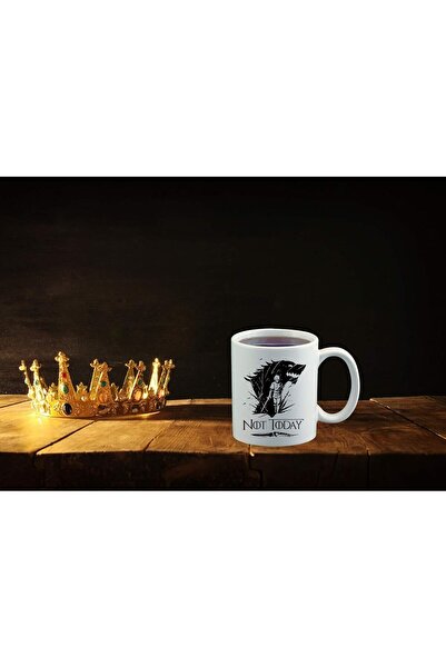 Be Care كوب بضائع لعبة العروش - كوب قهوة مع طباعة "ليس اليوم آريا ستارك حصلت ...