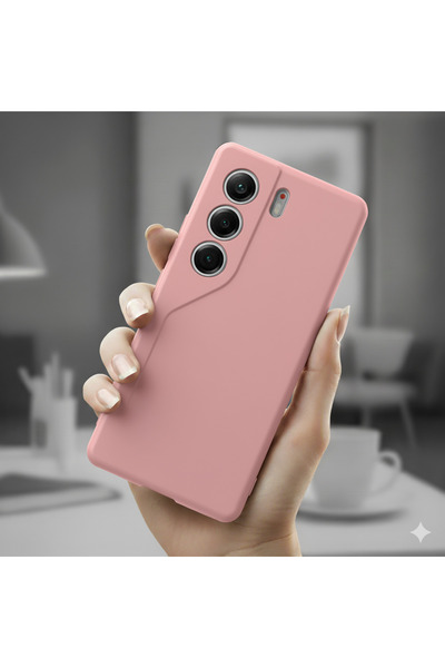 Rivor Tecno Camon 40 Pro Uyumlu Kılıf Kamera Çıkıntılı İpeksi Yumuşak Dokulu ...