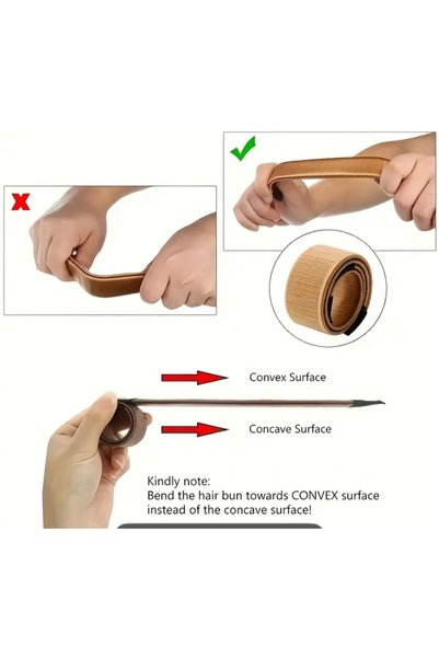 EMKSHOP Aparat pentru coafura practic pentru crearea de cocuri (1 bucată)