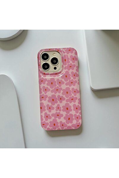 HYPERSOFT Iphone 14 Pro Max (6.7 inç) Uyumlu Popsocketli Stant Olabilen Şık Desenli Slım Kılıf