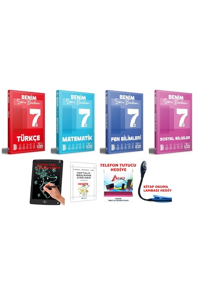 Benim Hocam Yayınları 2025 2026 müfredat 7 Sınıf Soru Bankası Tamamı Video Çö...