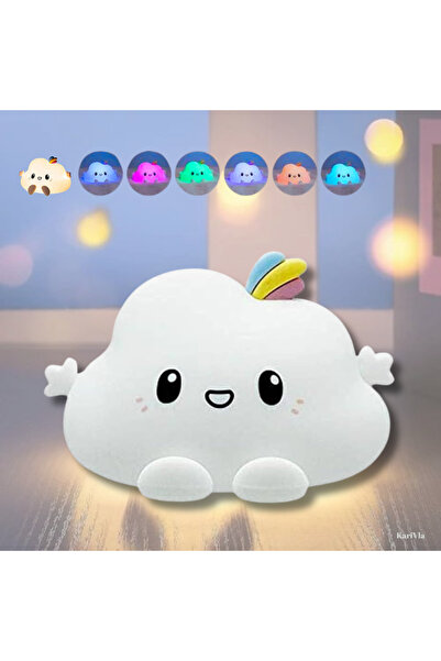 KariVla Lampa de veghe KariVla, Norisor, RGB, 3 moduri de iluminare, 7 culori...