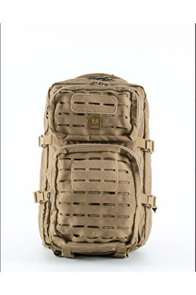 COMBAT Tactical Taktik 45 Lt Askeri Kum Rengi Sırt Çantası-Outdoor Sırt Çantası