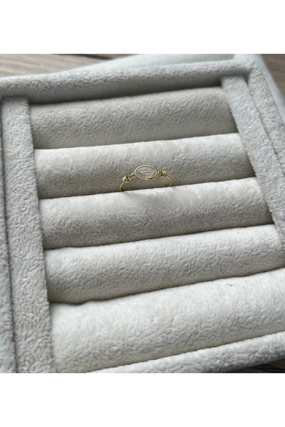 Pel Design خاتم هيركيميس المصنوع يدويًا من الذهب الأصفر